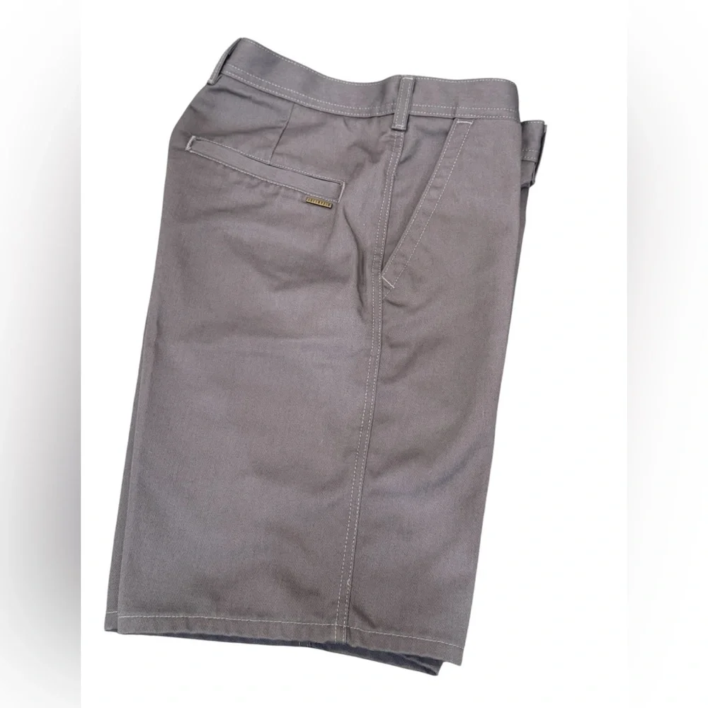 Free World Shorts Mens 30 Pockets Chino Regular Fit Outdoors‎ Gray NWOT